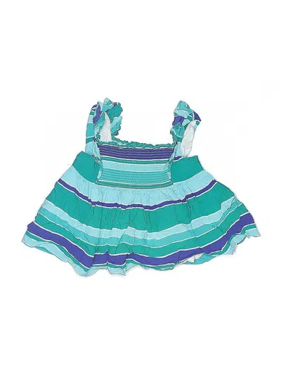 Pre-owned Janie And Jack Kids' Dress In Blue