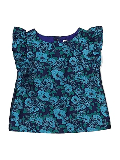 Pre-owned Janie And Jack Kids' Dress In Blue