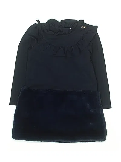 Pre-owned Janie And Jack Kids' Dress In Blue