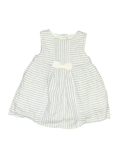 Pre-owned Janie And Jack Kids' Dress In Blue