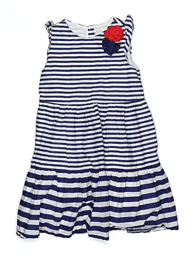 Pre-owned Janie And Jack Kids' Dress In Blue