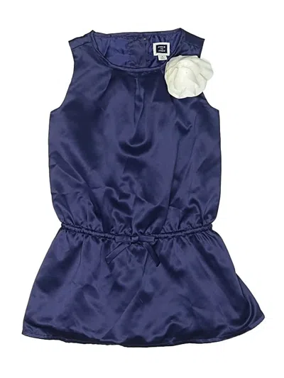 Pre-owned Janie And Jack Kids' Dress In Blue