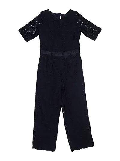 Pre-owned Janie And Jack Kids' Dress In Blue