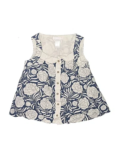 Pre-owned Janie And Jack Kids' Dress In Blue