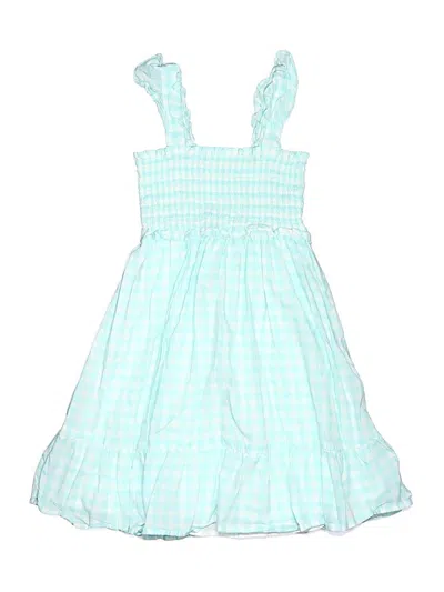 Pre-owned Janie And Jack Kids' Dress In Blue