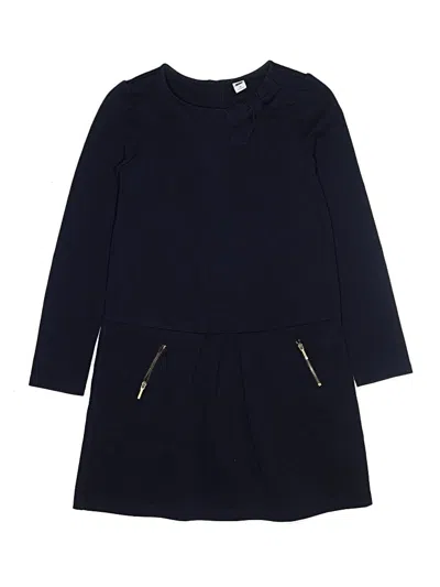 Pre-owned Janie And Jack Kids' Dress In Blue