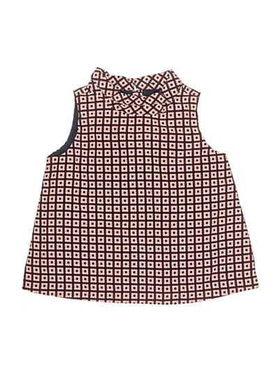Pre-owned Janie And Jack Kids' Dress In Brown
