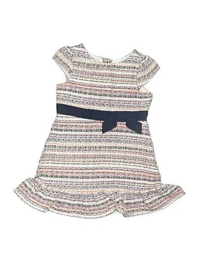 Pre-owned Janie And Jack Kids' Dress In Gray