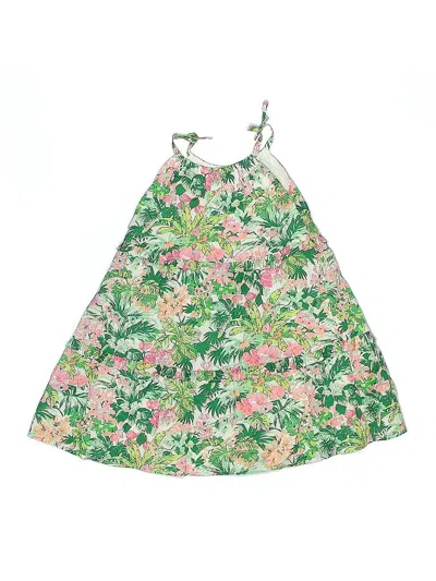 Pre-owned Janie And Jack Kids' Dress In Green