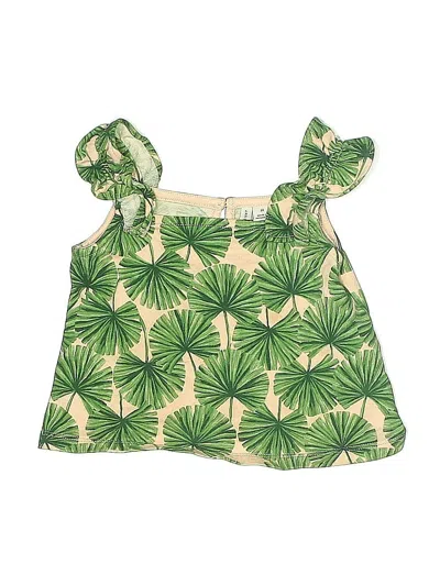 Pre-owned Janie And Jack Kids' Dress In Green