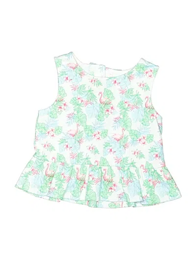 Pre-owned Janie And Jack Kids' Dress In Green