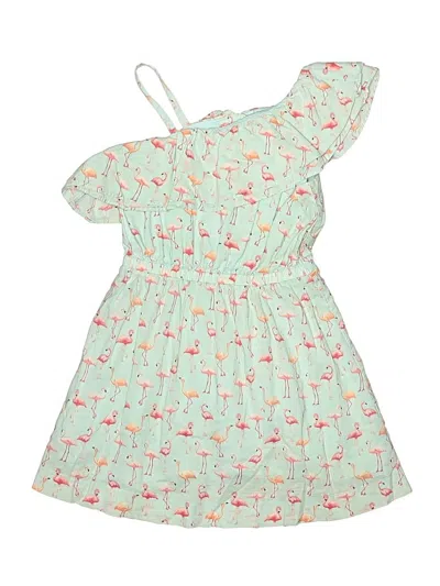 Pre-owned Janie And Jack Kids' Dress In Green