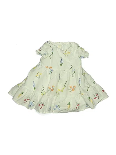 Pre-owned Janie And Jack Kids' Dress In Green