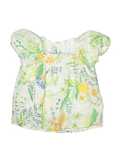 Pre-owned Janie And Jack Kids' Dress In Green