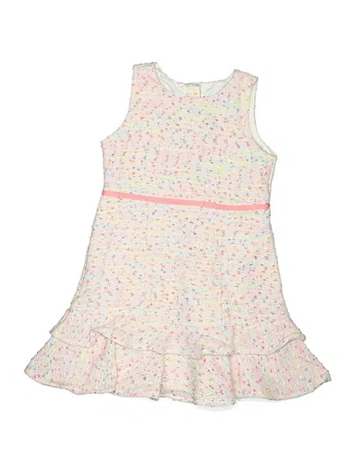 Pre-owned Janie And Jack Kids' Dress In Ivory