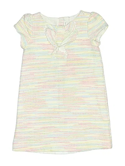 Pre-owned Janie And Jack Kids' Dress In Ivory