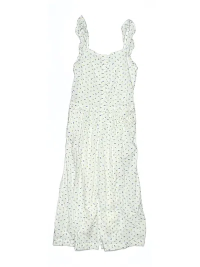 Pre-owned Janie And Jack Kids' Dress In Ivory