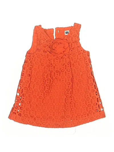 Pre-owned Janie And Jack Babies' Dress In Orange