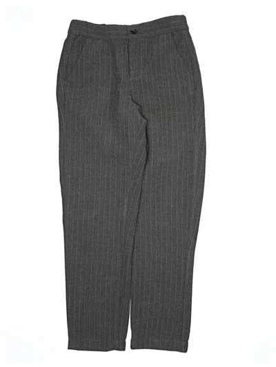Pre-owned Janie And Jack Kids' Dress Pants In Gray
