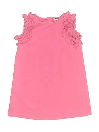Pre-owned Janie And Jack Kids' Dress In Pink