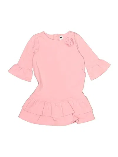Pre-owned Janie And Jack Kids' Dress In Pink