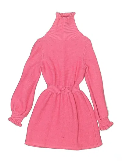 Pre-owned Janie And Jack Kids' Dress In Pink