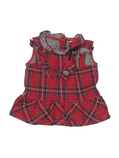 Pre-owned Janie And Jack Kids' Dress In Red