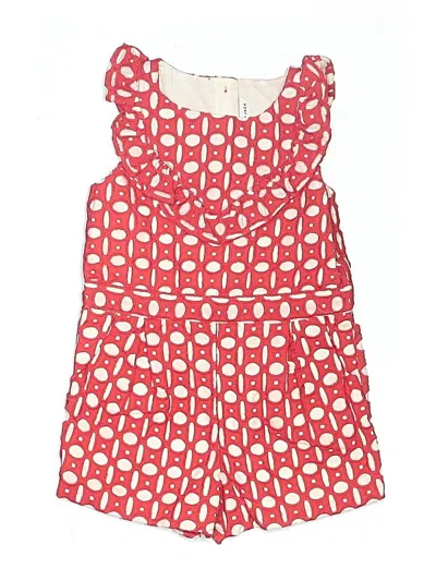 Pre-owned Janie And Jack Kids' Dress In Red