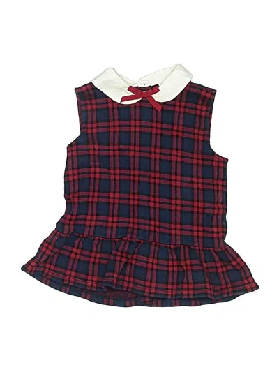 Pre-owned Janie And Jack Kids' Dress In Red