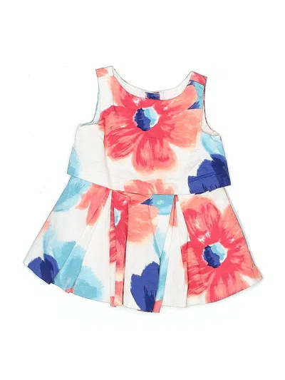 Pre-owned Janie And Jack Babies' Dress In White