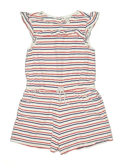 Pre-owned Janie And Jack Kids' Dress In White