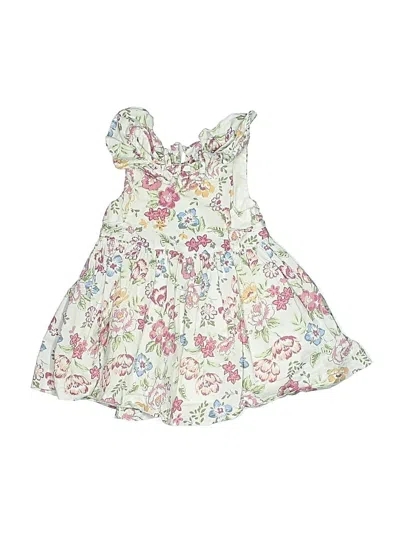 Pre-owned Janie And Jack Babies' Dress In White