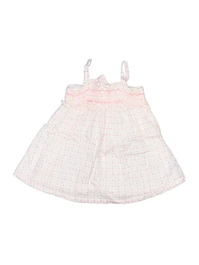 Pre-owned Janie And Jack Babies' Dress In White