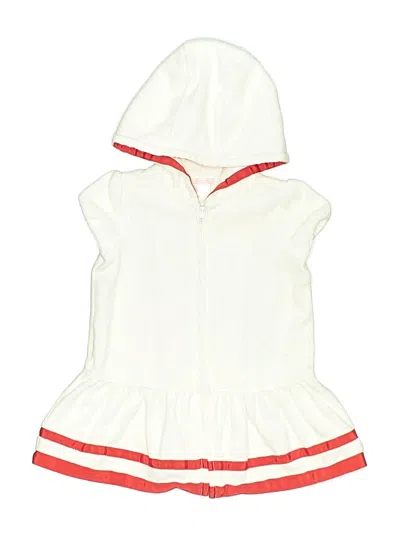 Pre-owned Janie And Jack Kids' Dress In White