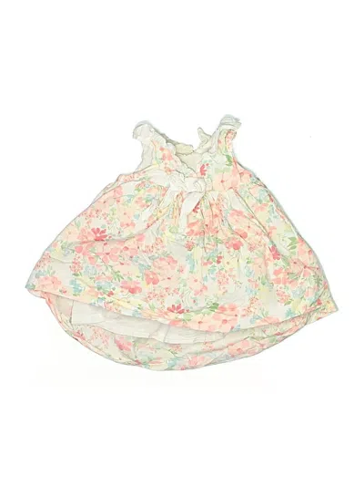 Pre-owned Janie And Jack Babies' Dress In White