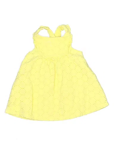 Pre-owned Janie And Jack Babies' Dress In Yellow