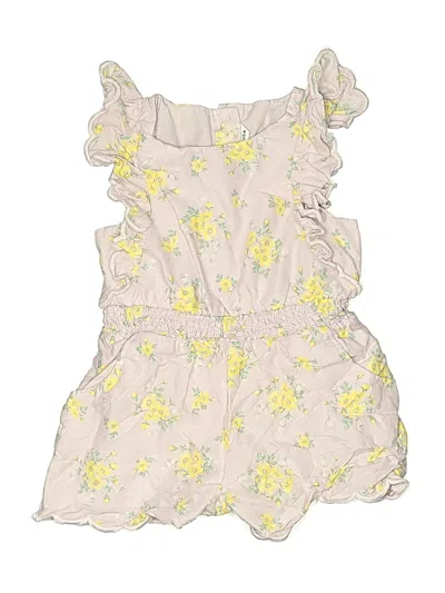 Pre-owned Janie And Jack Kids' Dress In Yellow