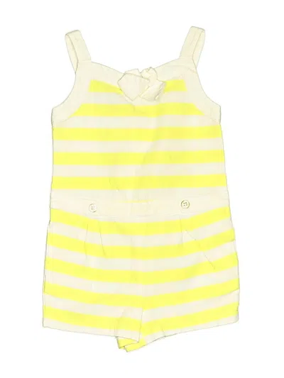 Pre-owned Janie And Jack Kids' Dress In Yellow