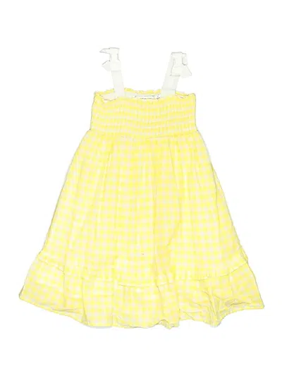 Pre-owned Janie And Jack Kids' Dress In Yellow