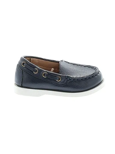 Pre-owned Janie And Jack Kids' Flats In Blue