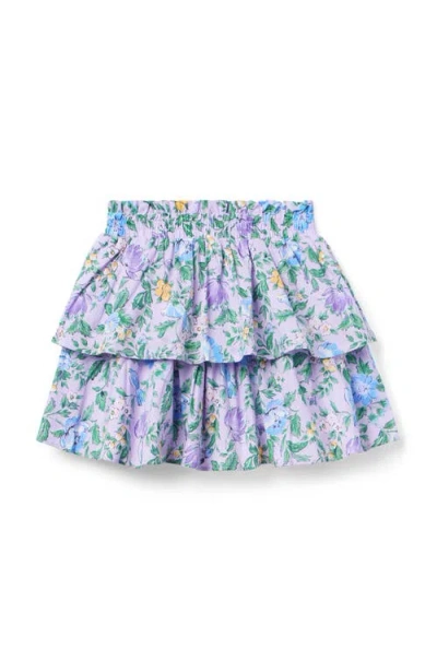 JANIE AND JACK JANIE AND JACK FLORAL TIERED SKIRT
