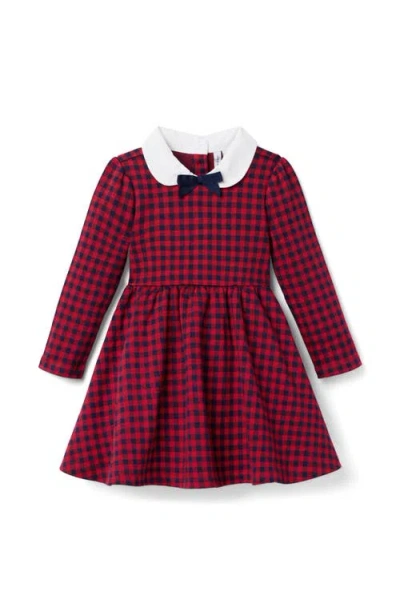 Janie And Jack Babies'  Gingham Jacquard Dress In Multi