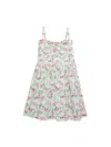 JANIE AND JACK GIRL'S FLORAL EYELET DRESS