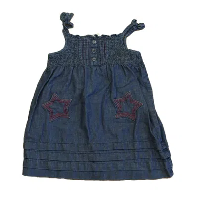 Janie And Jack Kids' Girls Blue Dress