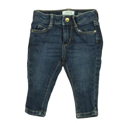 Pre-owned Janie And Jack Kids' Girls Blue Jeans