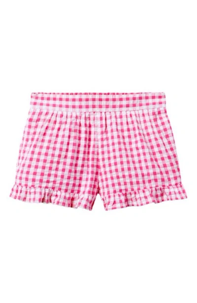 Janie And Jack Babies'  Girls Gingham Short In Green