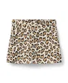 Janie And Jack Girls' Leopard Button Skirt - Baby, Little Kid, Big Kid In Animal Print