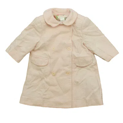 Pre-owned Janie And Jack Kids' Girls Pink Jacket