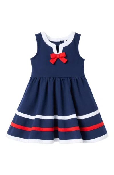 Janie And Jack Babies'  Girls Sailor Dress In Blue