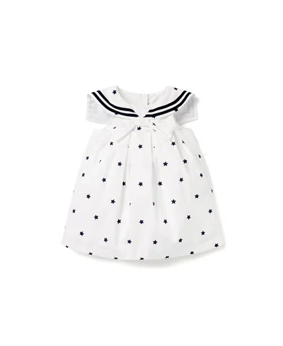 Janie And Jack Girls' Star Sailor Dress - Baby